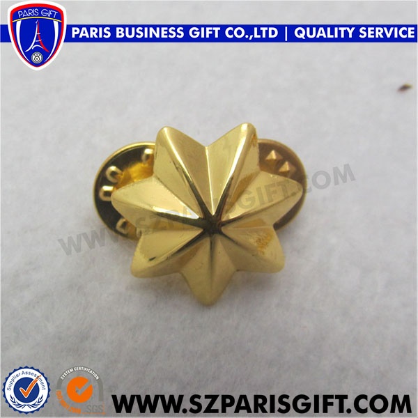 high quality wholesale metal custom gold lapel pins