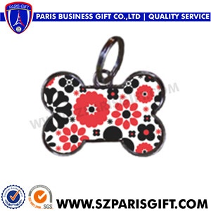 sublimation blank metal dog tag/dog label