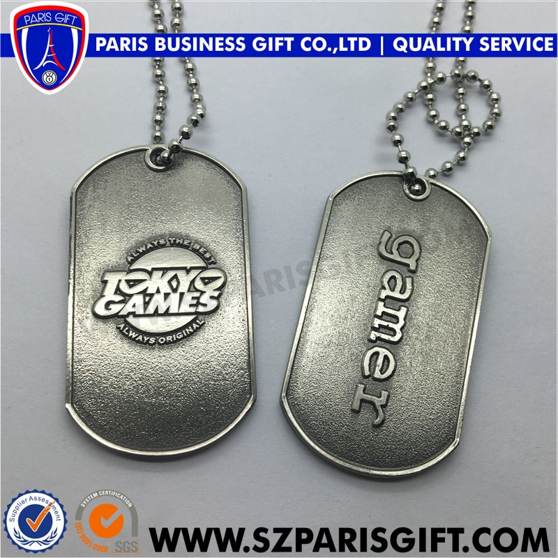 Tokyo dog tags for gamer