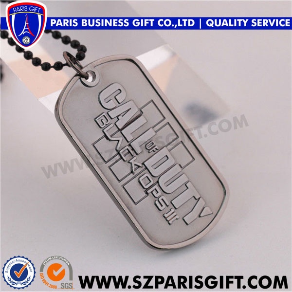 direct manufacturer produce wholesale custom logo metal dog tag for military