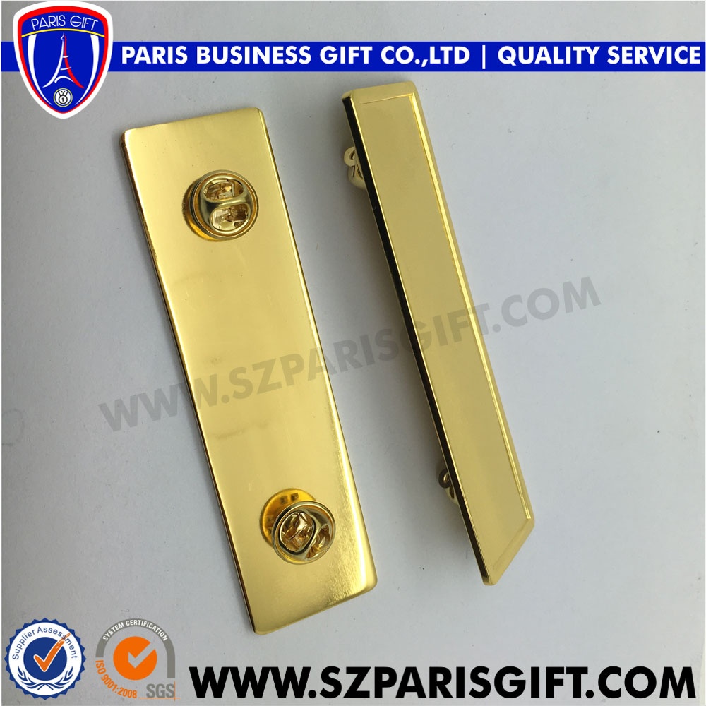 custom brass name plates name badge