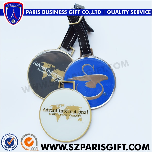direct manufacturer produce wholesale custom luggage tag metal in China