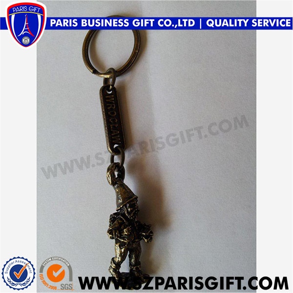 Novelty Design Human Keychain Metal Custom Souvenir Keychain