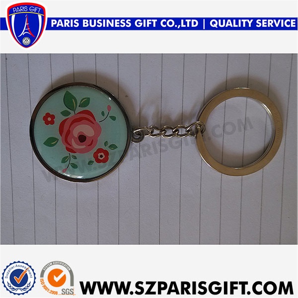 Metal Keyring With Epoxy,Metal Key Ring,Keyring Wholesale