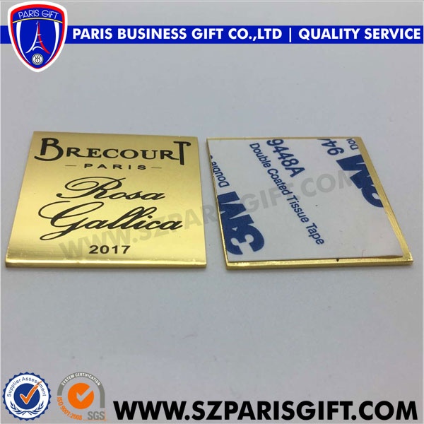 Custom design metal plates for clothing