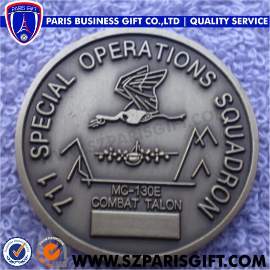 custom coin metal