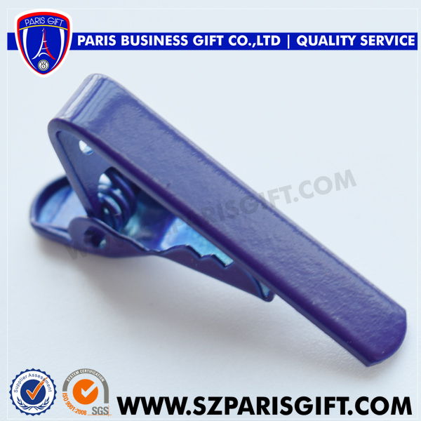 Navy Blue Fashion Tie Clip Small Mini 1 Inch Tie Pins