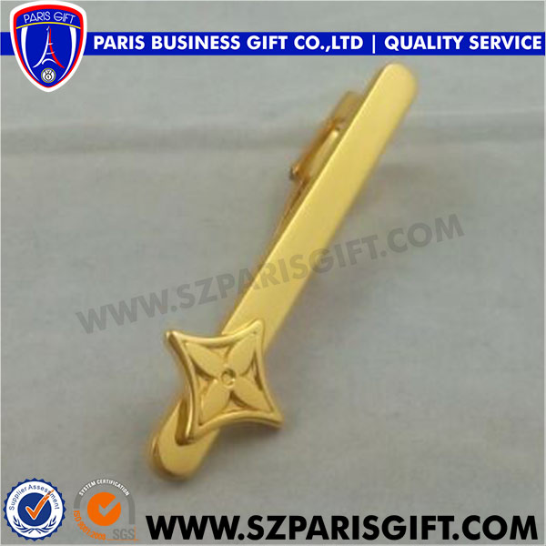 Wholesale High Quality Unique Design Star Metal Tie Clip