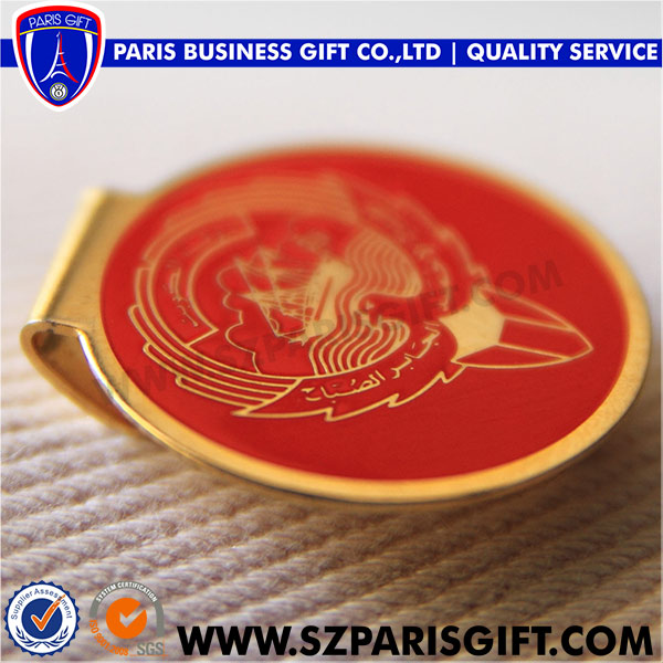 Wholesale Branded Logo Printed Custom Stainless Steel Metal Money Clip