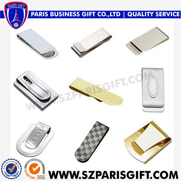 Fashionable Classic Oem Wholesale Factory Metal Hot Sale Money Clips