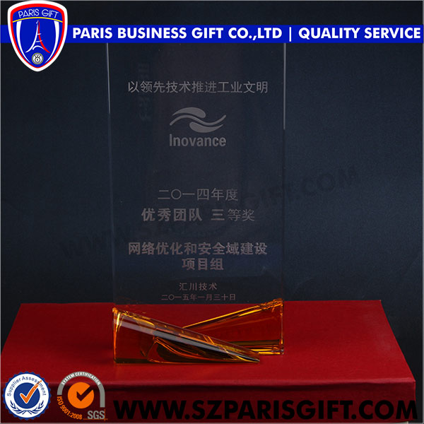 Best Selling Cheap Award Medals China Crystal Trophy